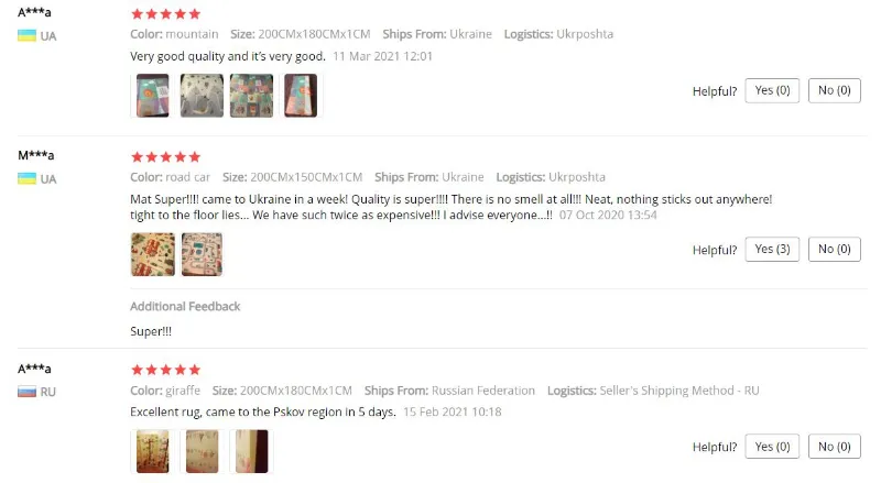 XPE Folding Non Toxic Baby Children Playmat Climbing Carpet Play Mat