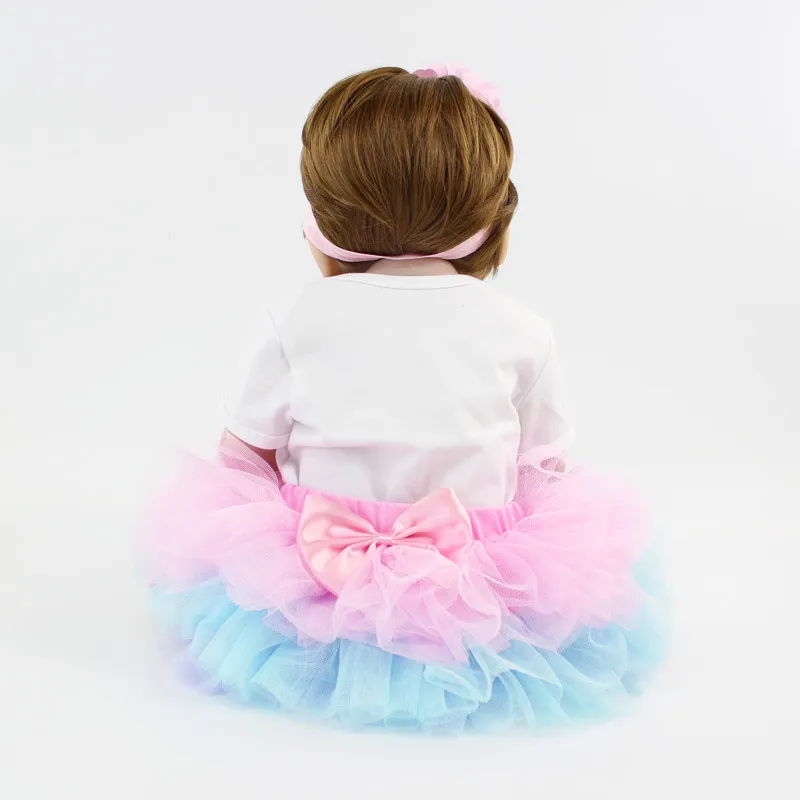 Yosi Doll Reborn Baby Dolls 22 Inch Realistic Newborn Baby Dolls Lifelike Baby Girl Soft Silicon Body Handmade Real Life Reborn Dolls Gift Set Girls